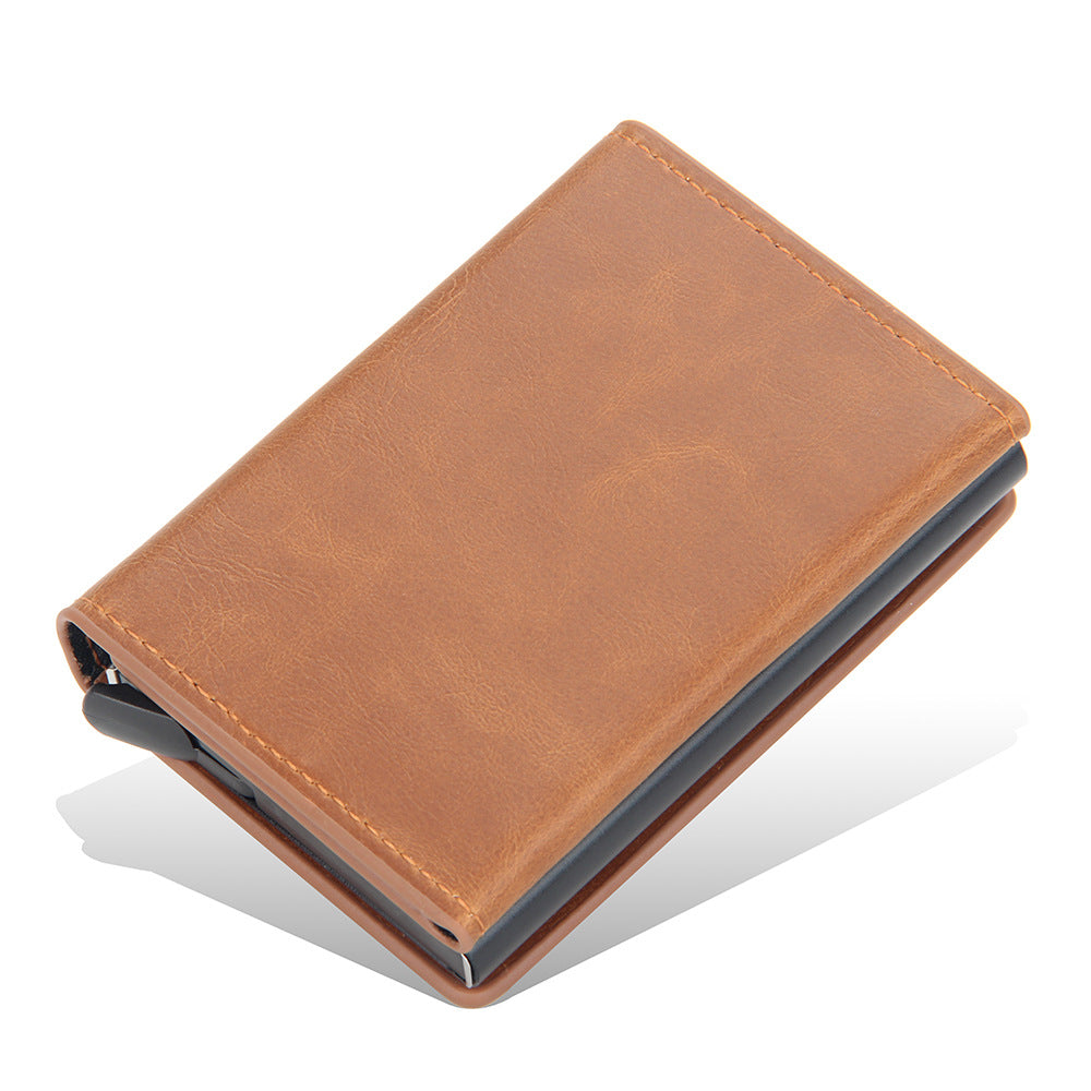 Baellerry new men's card holder aluminum case