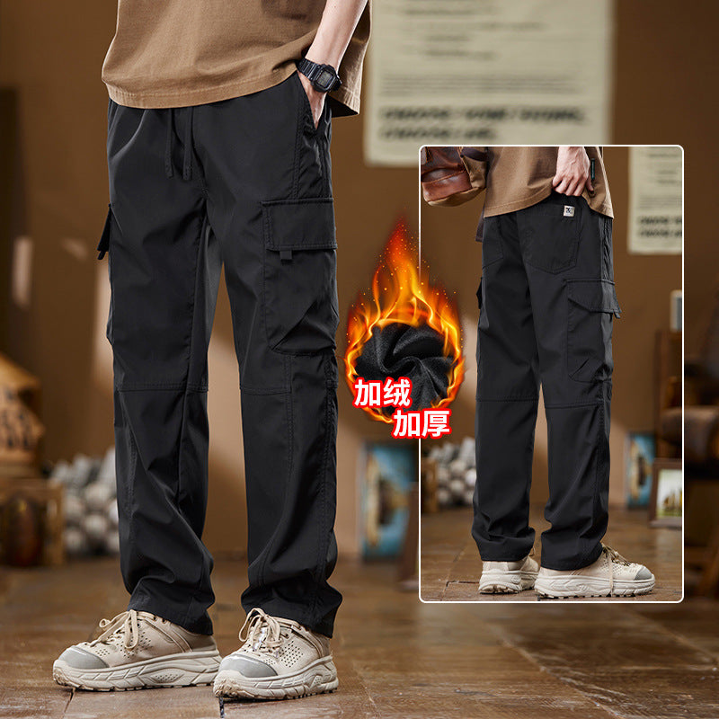 Patriot Fleece Thickened Cargo Pants