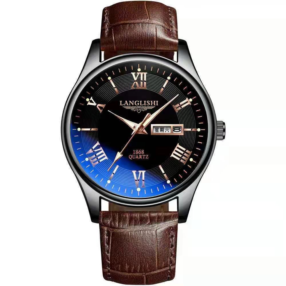Boda Carrier Men's Waterproof Luminous Calendar Watch