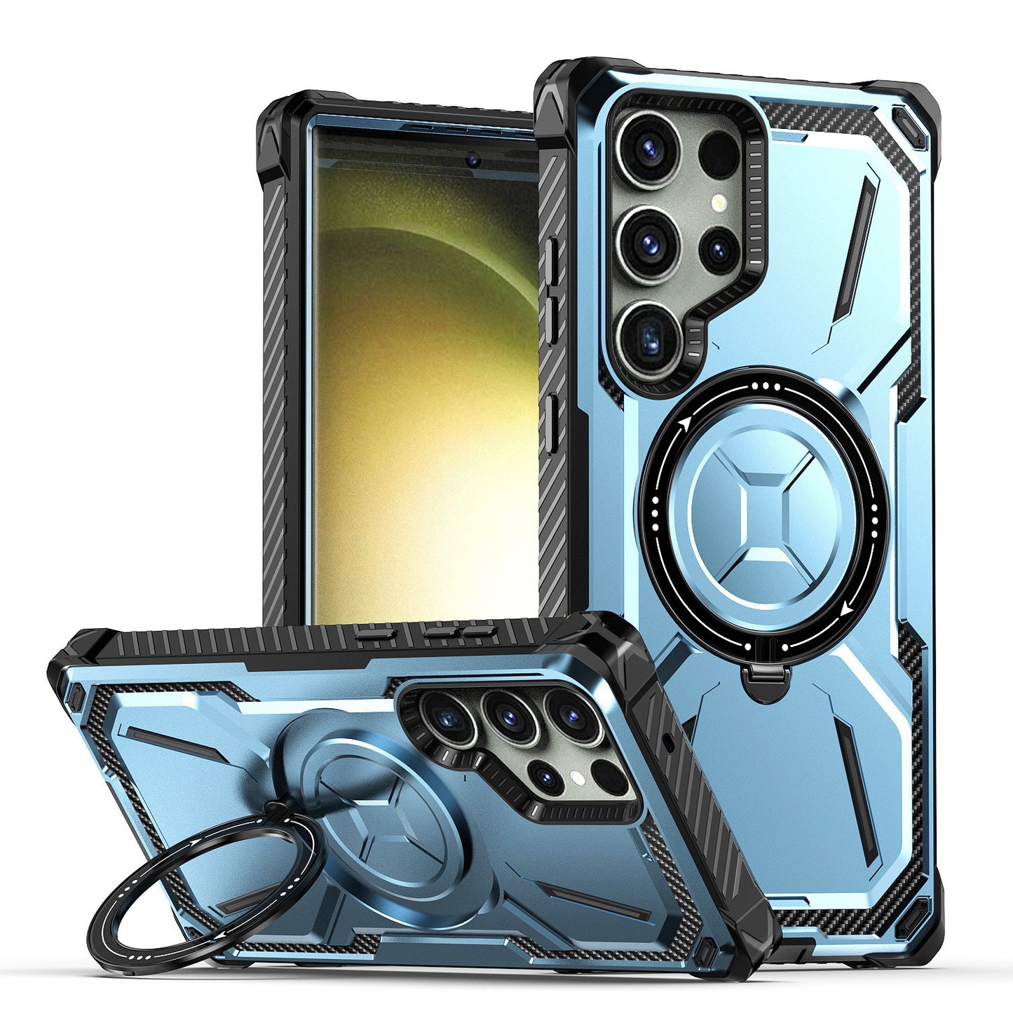 Magnetic Ring Phone Case iPhone 16 & Samsung S24 Ultra