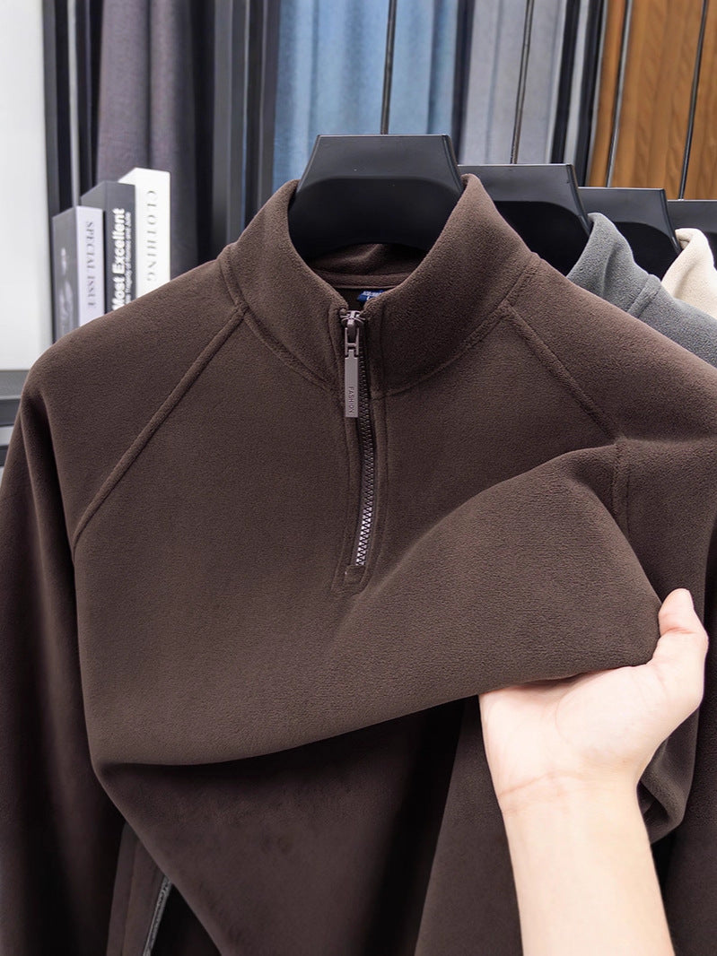 Velvora Flex Zip Thermal Sweatshirt