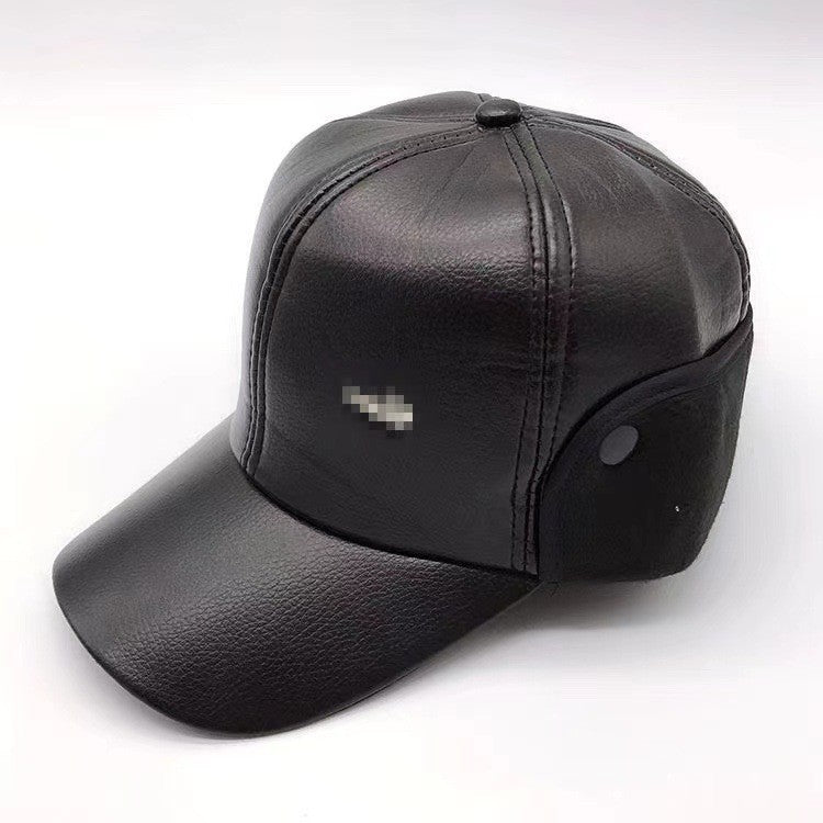 Autumn/Winter Men's Korean Baseball Cap: Large Brim, Casual, Trendy, and Versatile