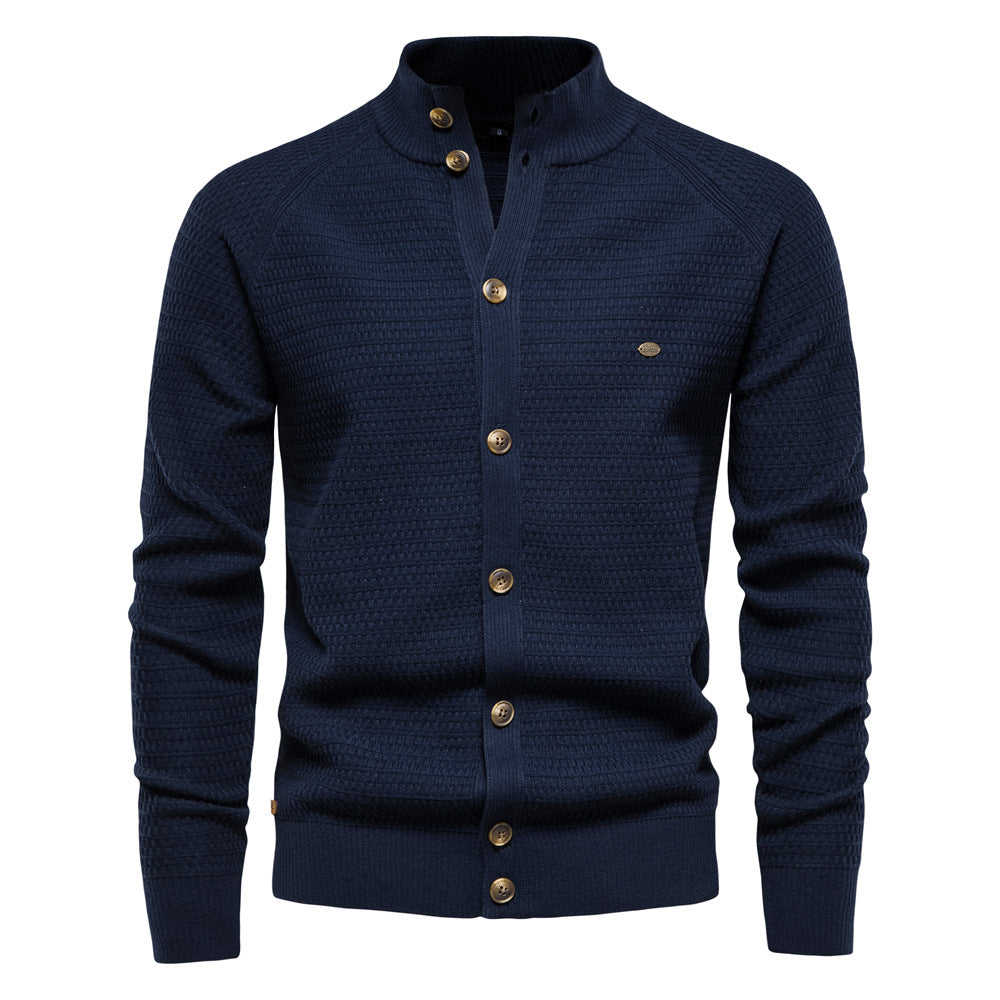 Euro Prestige Business Knit Cardigan Sweater