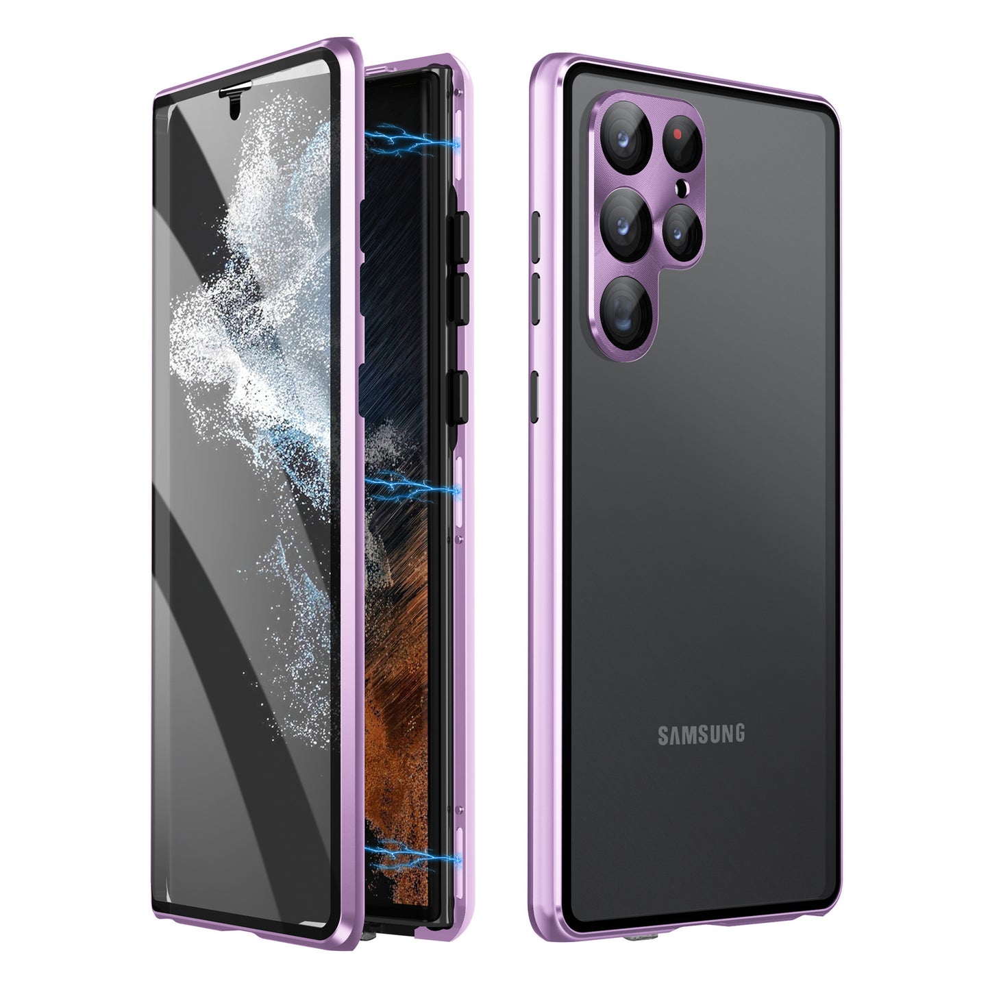 Samsung Gloss Guard Magneto Dual-Glass Case