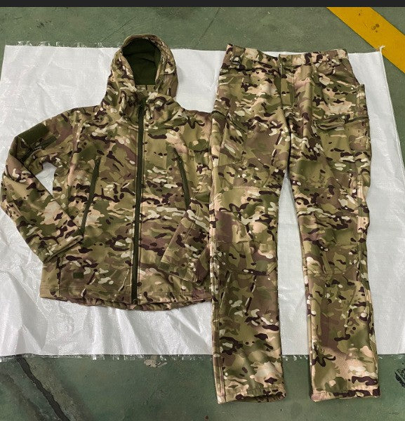 Thermal Softshell Camouflage Suit