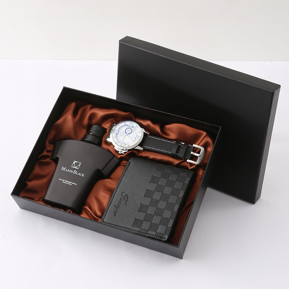 Gift Sets Men's Business Gifts Perfume Watch Wallet Gifts Cross-border Spot Event Gifts Father's Day