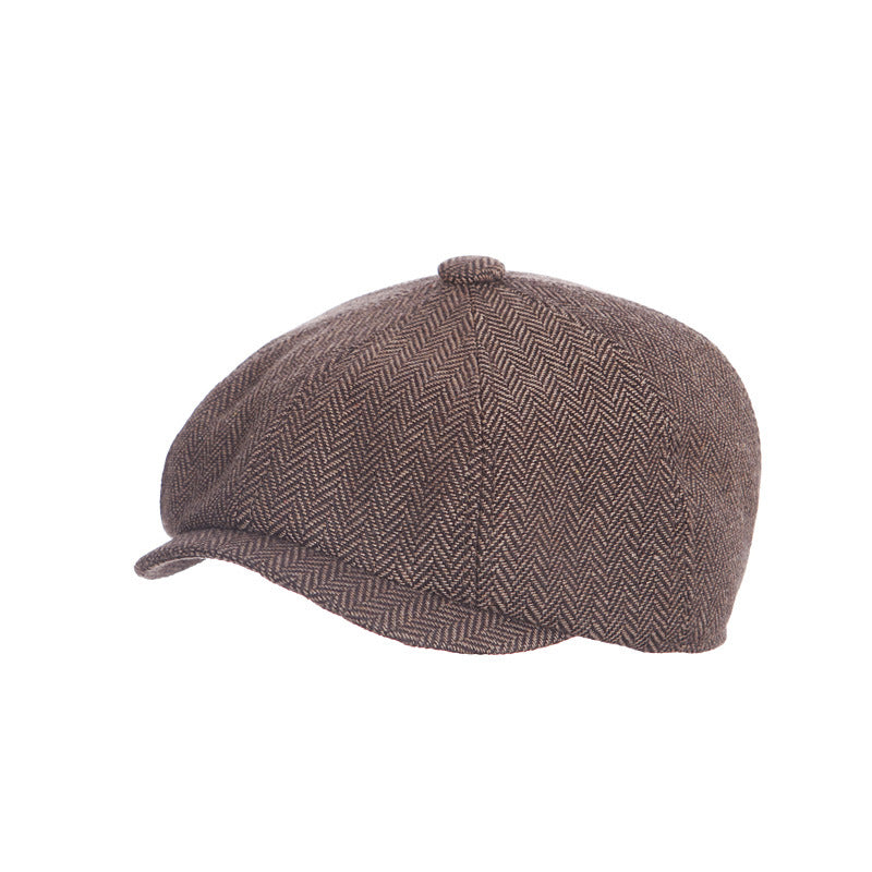 Autumn/winter berets for children and adults, including baby newsboy caps and unisex forward hats.