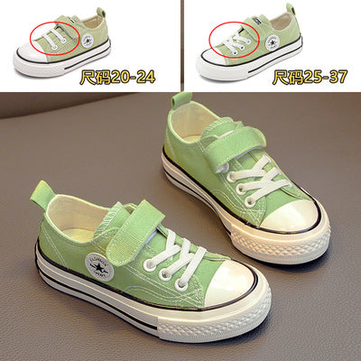 2025 trendy white high-top canvas shoes for babies