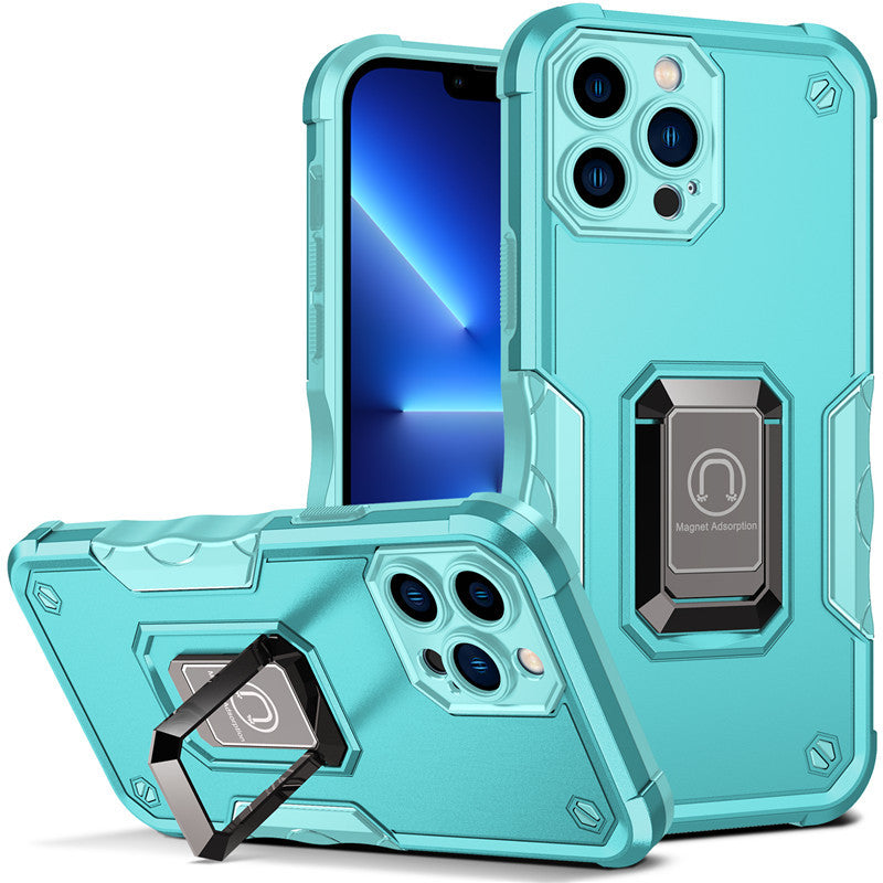 Military Flag Ring Case for iPhone