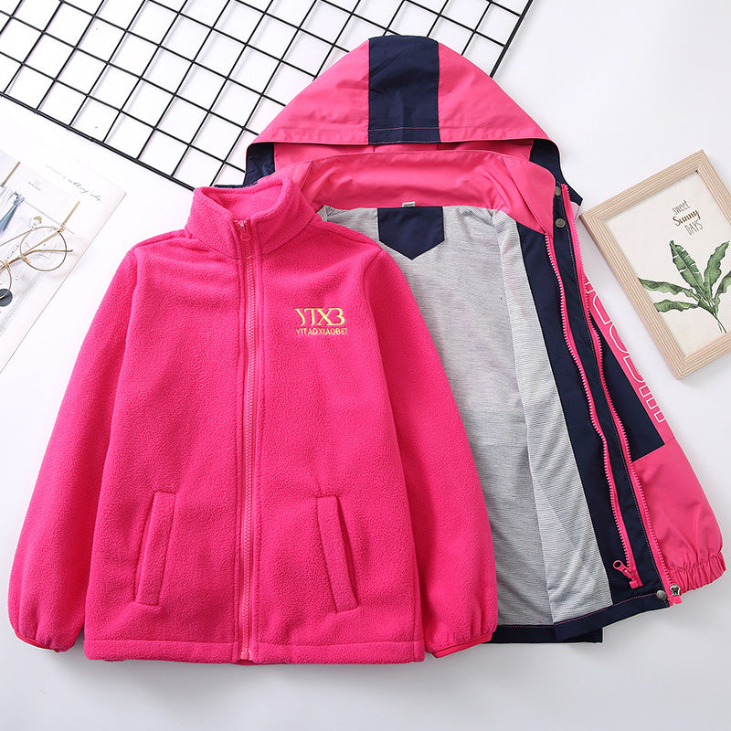 Zhongda 3-in-1 Girls’ Jacket