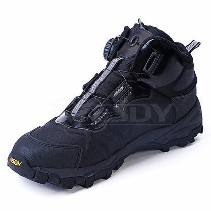 Men's Quick-Lock Mid-Top Outdoor Hiking Shoes