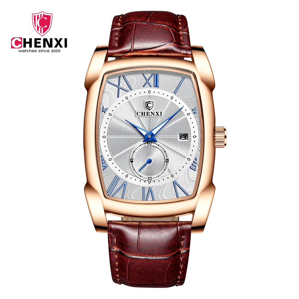 CHENXI Dawn Square Men’s Quartz Watch