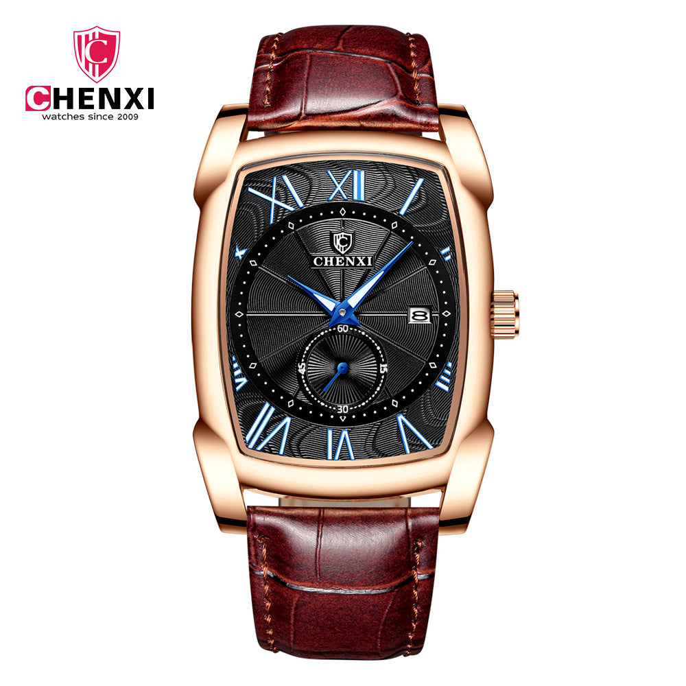 CHENXI Dawn Square Men’s Quartz Watch