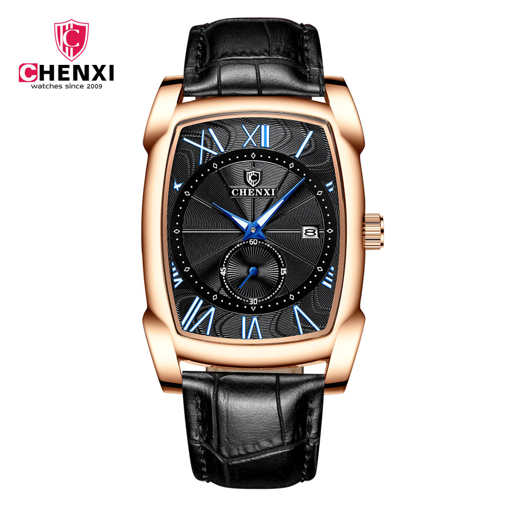 CHENXI Dawn Square Men’s Quartz Watch