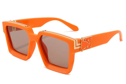 Cross-border new European and American square sunglasses