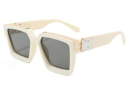 Cross-border new European and American square sunglasses