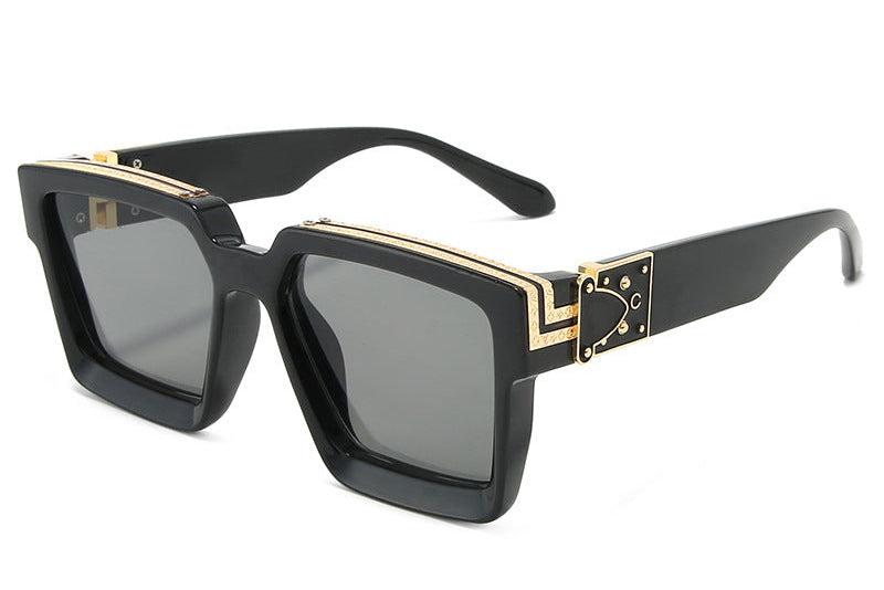 Cross-border new European and American square sunglasses