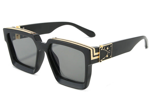 Cross-border new European and American square sunglasses