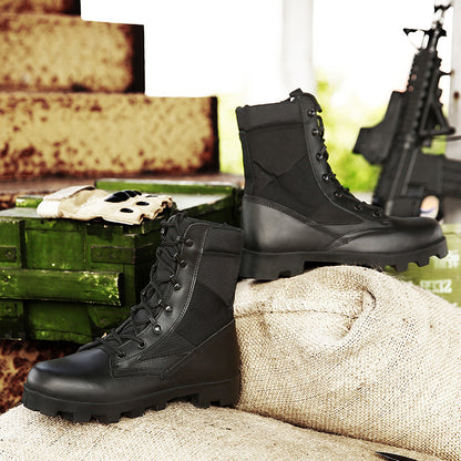 High-Top Outdoor Combat & Tactical Desert Boots