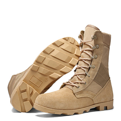 High-Top Outdoor Combat & Tactical Desert Boots