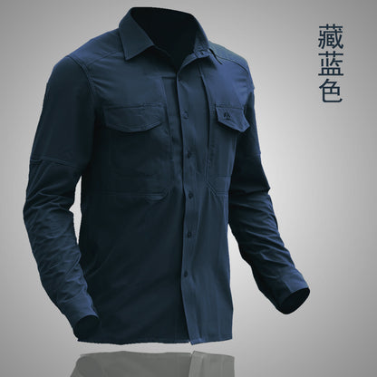 Men's Quick-Dry Tactical Long-Sleeve Shirt