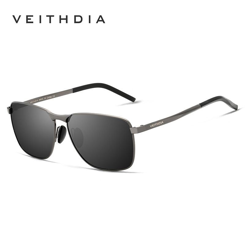Laser-Engraved Polarized Mens Sunglasses  UV Protection