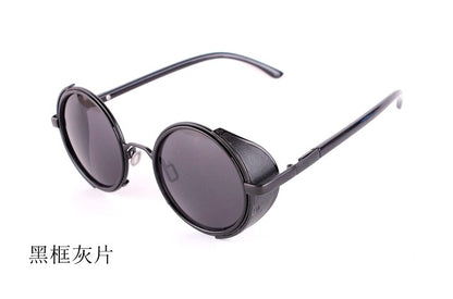 New vintage metal round sunshade sunglasses