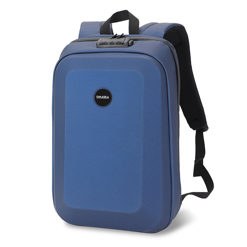 Men's Hard Shell Backpack - Business Casual Commuter Computer Bag