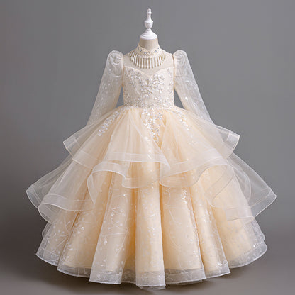 Yiming Weaves Royal Flare Princess Dress