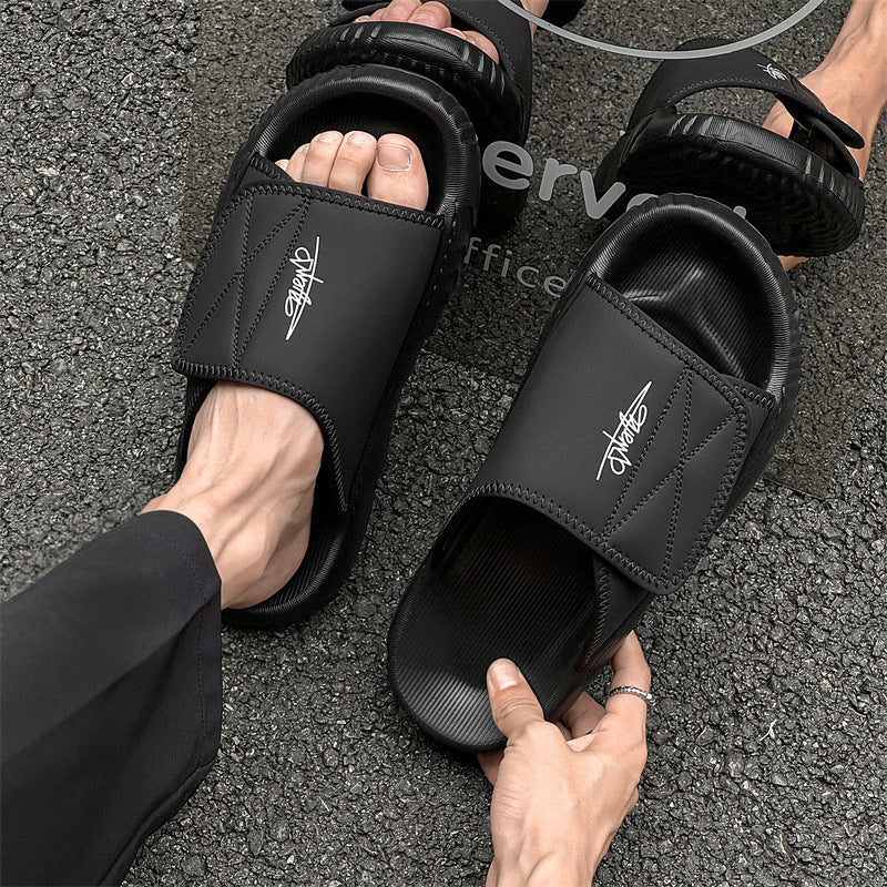 Aqua Flex Pro Outdoor Anti-Suede Velcro Beach Sandals