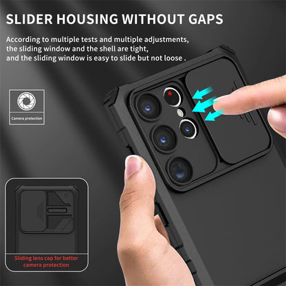 Protective Case with Kickstand – Compatible with Samsung