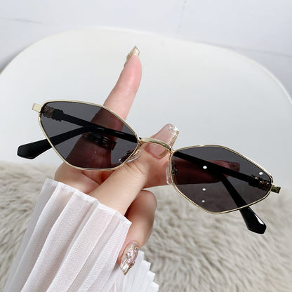 Retro Metal Frame Street Sunglasses