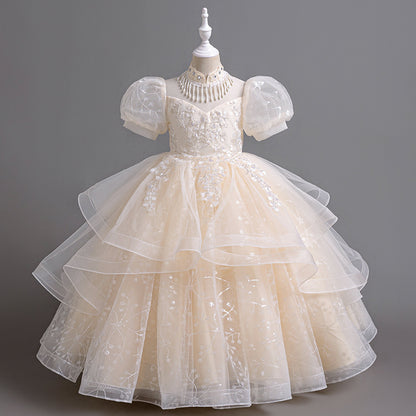 Yiming Weaves Royal Flare Princess Dress