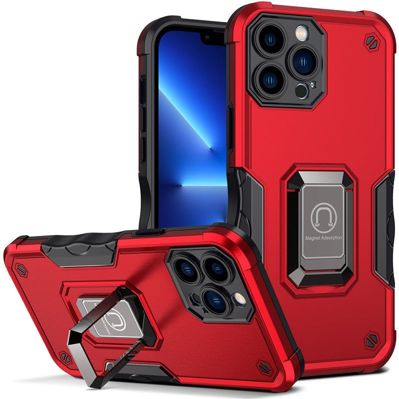 Military Flag Ring Case for iPhone