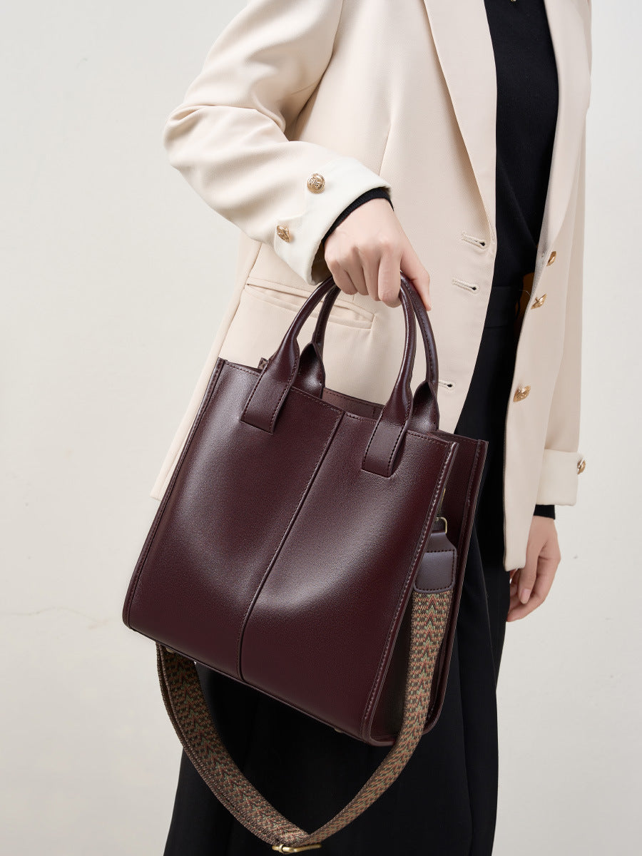 Luxe Carry Bucket Tote Bag