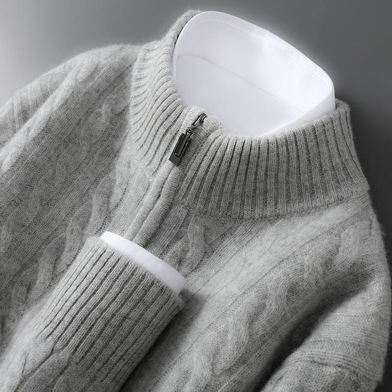 Nordic Elite Pure Wool  Cashmere Sweater
