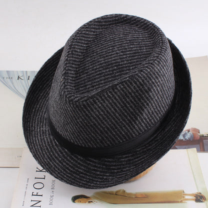 Autumn Plaid Flannel Jazz Hat