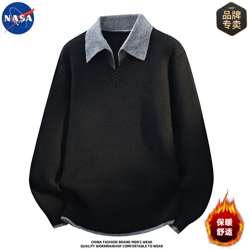 NASA Men's Two-Piece Knit Sweater