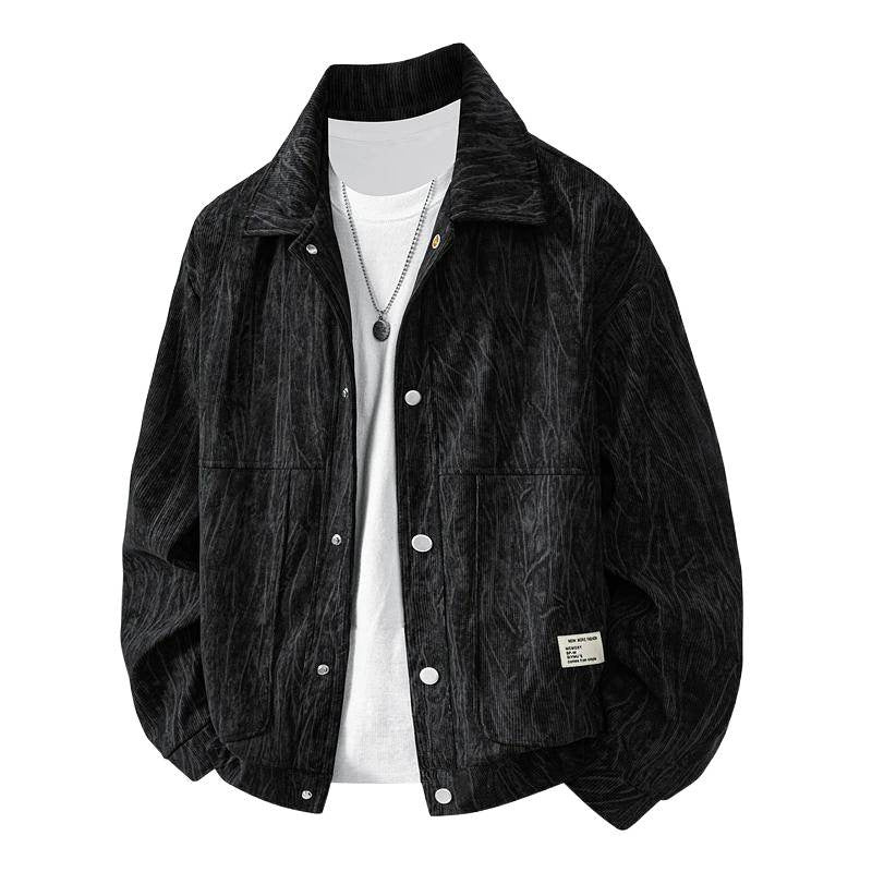 NASA Premium Tie-Dye Corduroy Casual Lapel Jacket