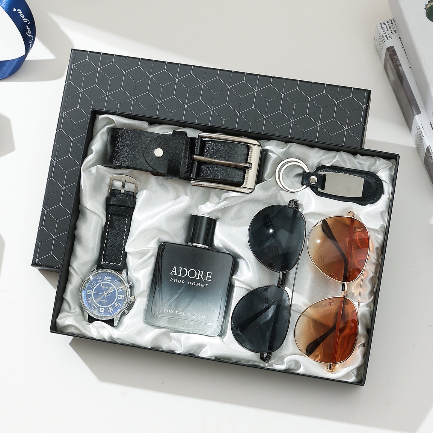 Men's Business Gift Practical Gift for Husband Watch Strap Wallet