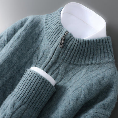Nordic Elite Pure Wool  Cashmere Sweater