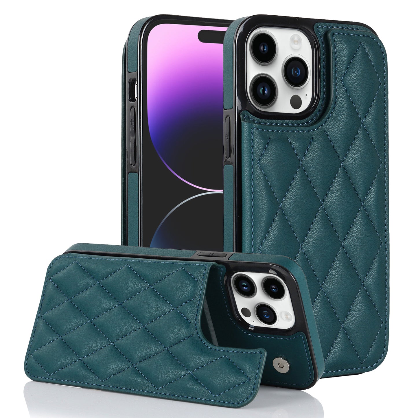 Aroma Buckle Sheep skin Series  Double-Buckle Fragrance Case for iPhone