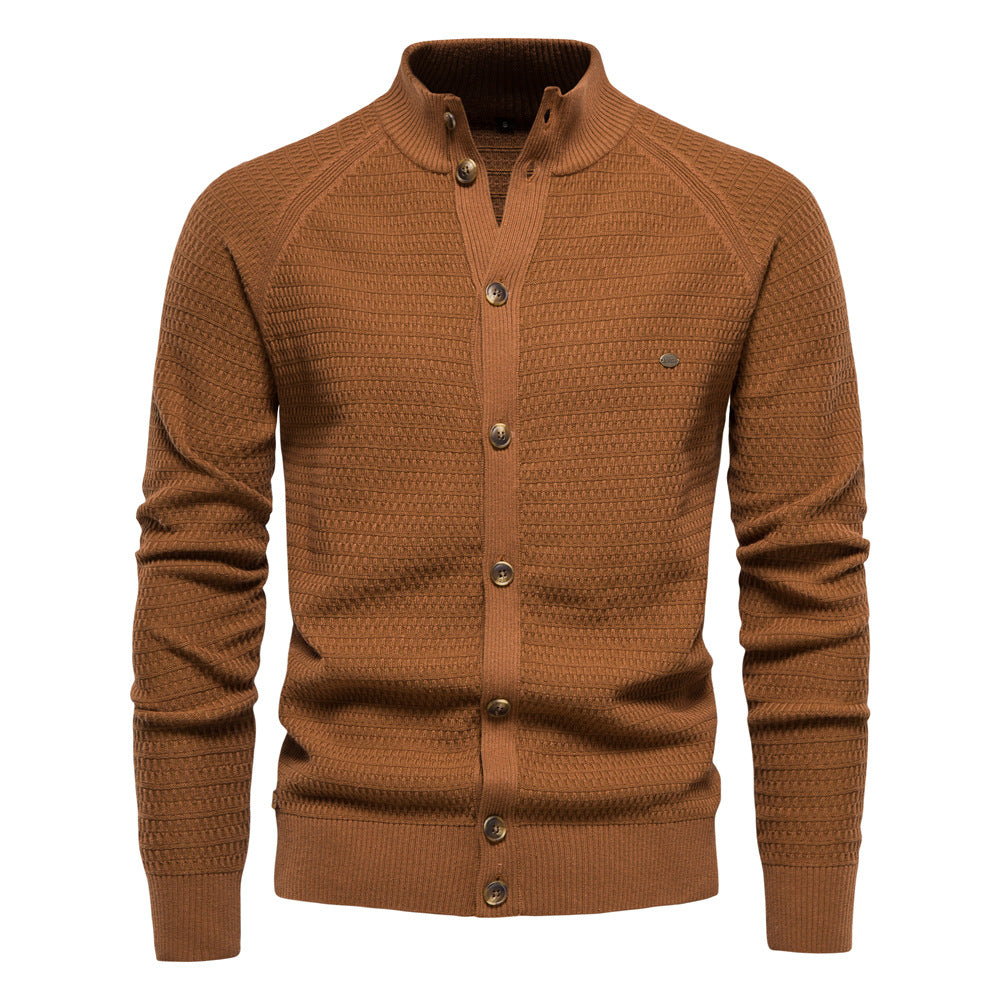 Euro Prestige Business Knit Cardigan Sweater