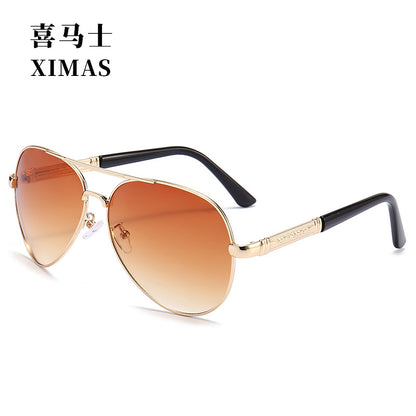 Retro Metal Aviator Sunglasses for Men