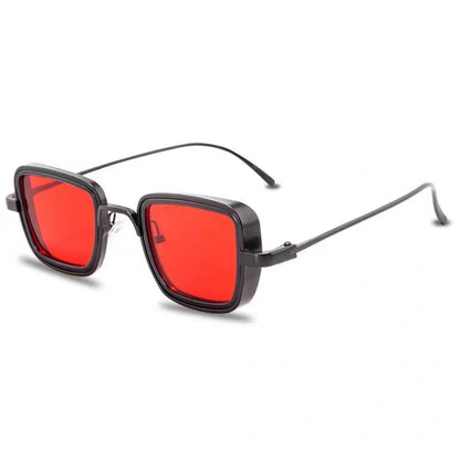 Retro Thick Rim Metal Trend Men's Sunglasses