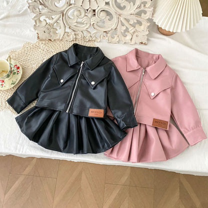 Mini Moto Chic Girls 2-Piece Set