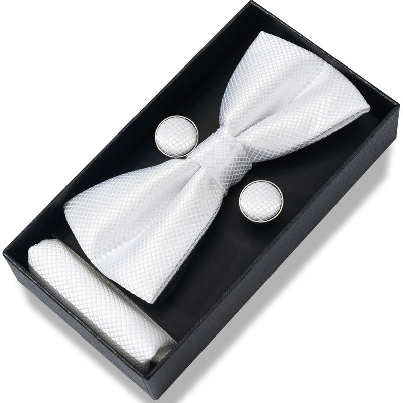 Striped Bow Tie Gift Set