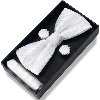 Striped Bow Tie Gift Set