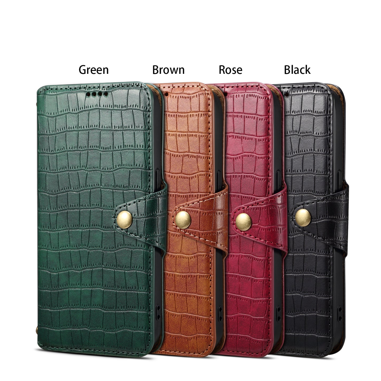 Denior Croc Lux Wallet Case