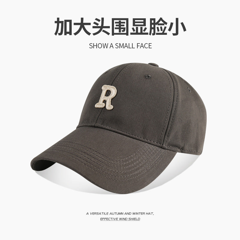 Korean R Letter Unisex Cap